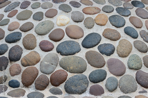 Photo: background from different round stones background from different round stones