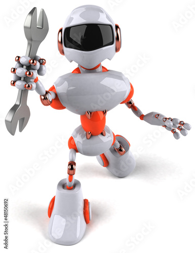 Illustration: Fun robot Fun robot