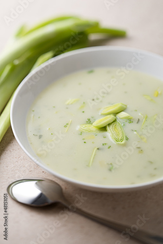 Photo: Leek soup Leek soup