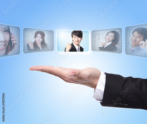 Photo: Human Resources concept Human Resources concept