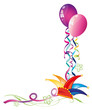 Luftballons, Karneval, Fasching, Rosenmontag