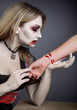 Blonde Vampire Woman