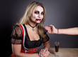 Blonde Vampire Woman