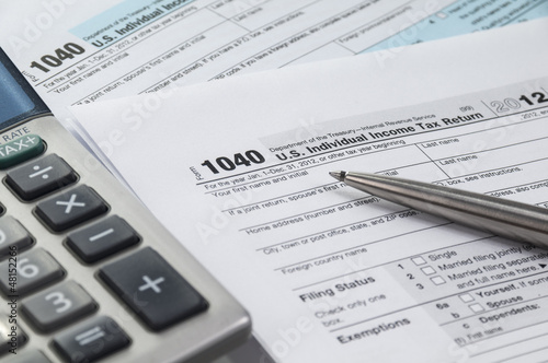 Photo: Taxation form Taxation form