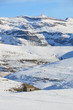 caseta en la nieve