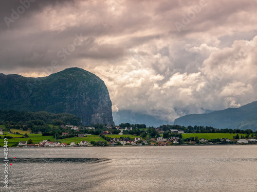 Photo: Lysefjord Fjord in Norway. Lysefjord Fjord in Norway.