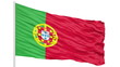 Looping of the Portugal flag