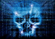 hacker attack background