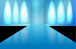 Vector: empty fashion runway empty fashion runway