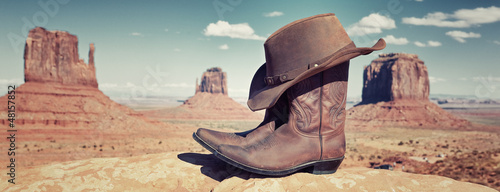 Photo: panoramic boots and hat panoramic boots and hat