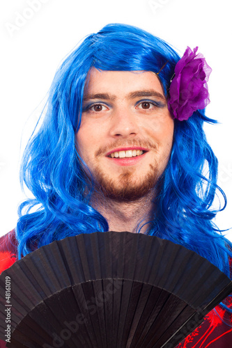Photo: Happy transvestite Happy transvestite