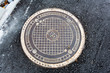 Deckel zur Kanalisation