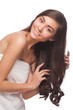 Foto: Woman with healthy hair Woman with healthy hair