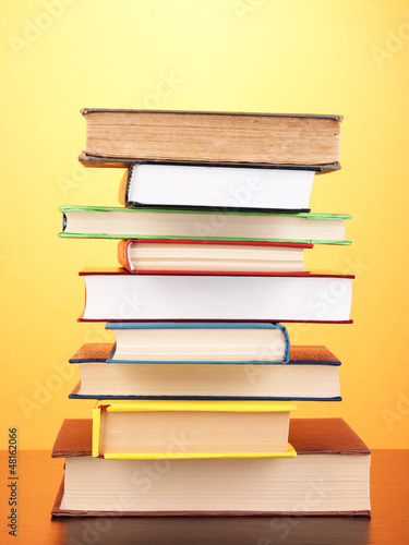 Photo: Stack of interesting books and magazines Stack of interesting books and magazines