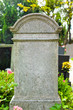 Grabstein auf einem Friedhof