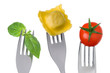 pasta tomato and basil