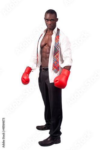 Photo: Strong businessman Strong businessman