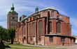 Foto: Church Sankt Nikolai in Stralsund, Germany - Panoramic view Church Sankt Nikolai in Stralsund, Germany - Panoramic view