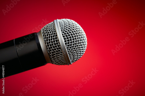 Photo: Professional microphone Professional microphone