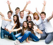 young people smiling