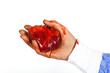 Bloody heart ready for transplant