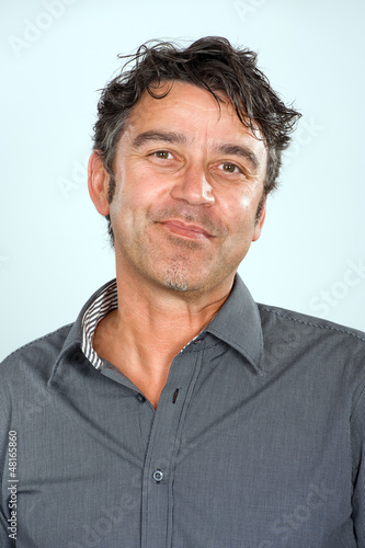 Photo: friendly man friendly man