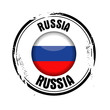 Vector: timbre Russie timbre Russie