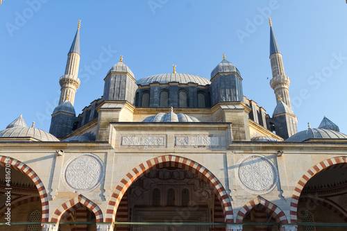 Photo: Selimiye Mosque, Edirne, Turkey Selimiye Mosque, Edirne, Turkey
