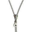 zipper isolated