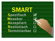 Smart an der Schreibtafel