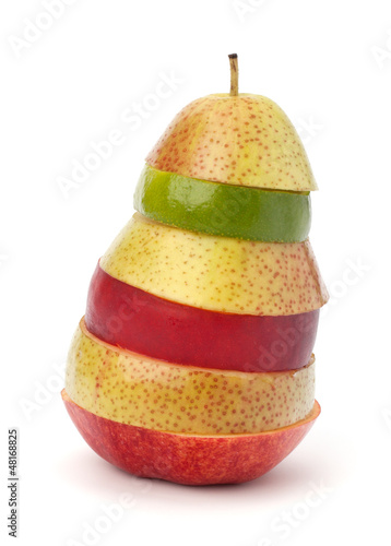Photo: Mixed fruit slices Mixed fruit slices