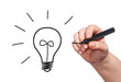 Lightbulb drawing