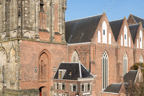 Photo: Detail Martini church of Dutch city Groningen Detail Martini church of Dutch city Groningen