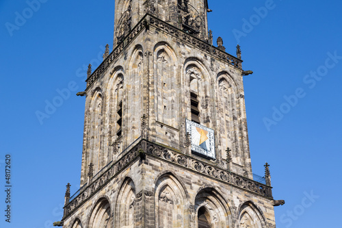 Photo: Martini tower of Dutch city Groningen Martini tower of Dutch city Groningen