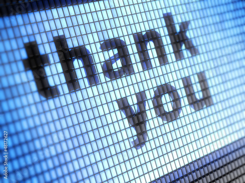 Illustration: thank you thank you