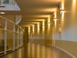 archway in a modern urban building