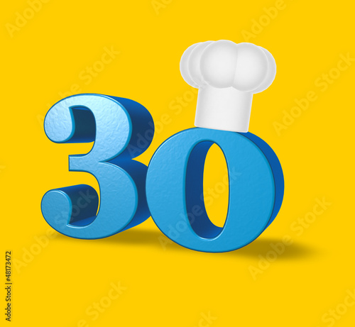 Illustration: number thirty cook number thirty cook