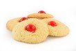 Biscotti boccucce d'angelo con ciliegia candita