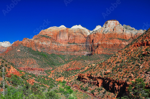 Photo: Breathtaking view of Zion National Park. Breathtaking view of Zion National Park.