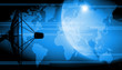 Foto: abstract world technology background abstract world technology background