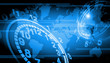 abstract world technology background