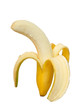 peeled banana