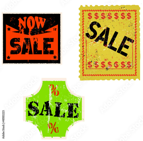 Vector: set of sale stickers, adhesive labels, vector illustration set of sale stickers, adhesive labels, vector illustration