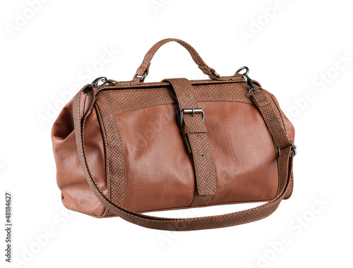 Photo: A luxury leather lady handbag A luxury leather lady handbag