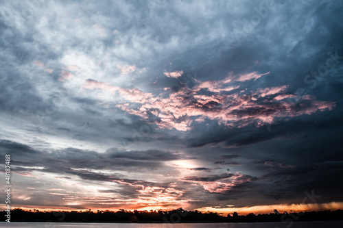 Photo: Amazon river in morning Amazon river in morning