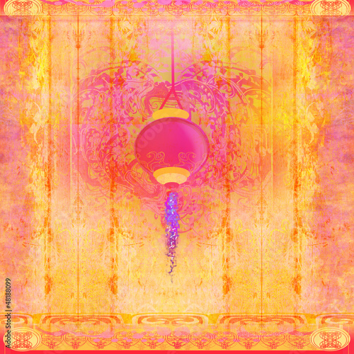 Illustration: Lantern used during Mid-Autumn Lantern Festival in Asia Lantern used during Mid-Autumn Lantern Festival in Asia