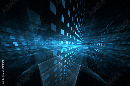 Illustration: Abstract futuristic background Abstract futuristic background