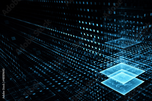 Illustration: Abstract business science or technology background Abstract business science or technology background