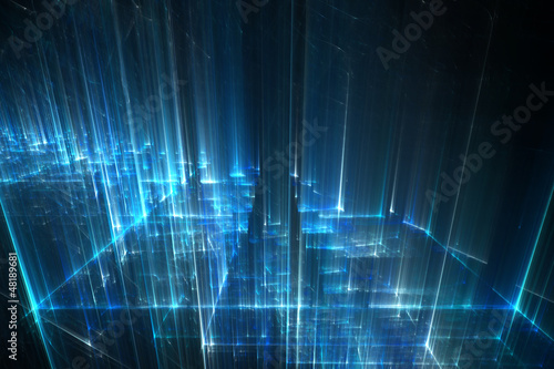 Illustration: Abstract business science or technology background Abstract business science or technology background
