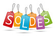 Vektor: soldes sticks soldes sticks